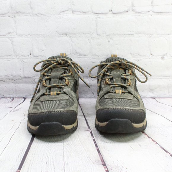 LL BEAN Green Suede Nylon Sneakers Tek 2.5 Waterpr - Picture 4 of 9